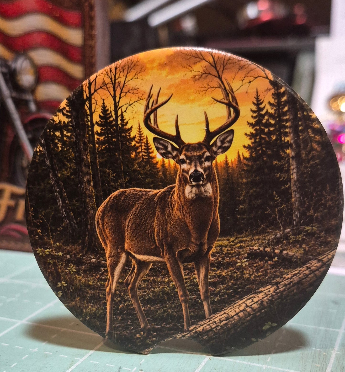 Ceramic Sublimation Car Coasters