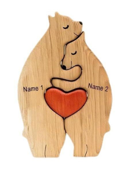 Bear Family Stand Up Puzzle
