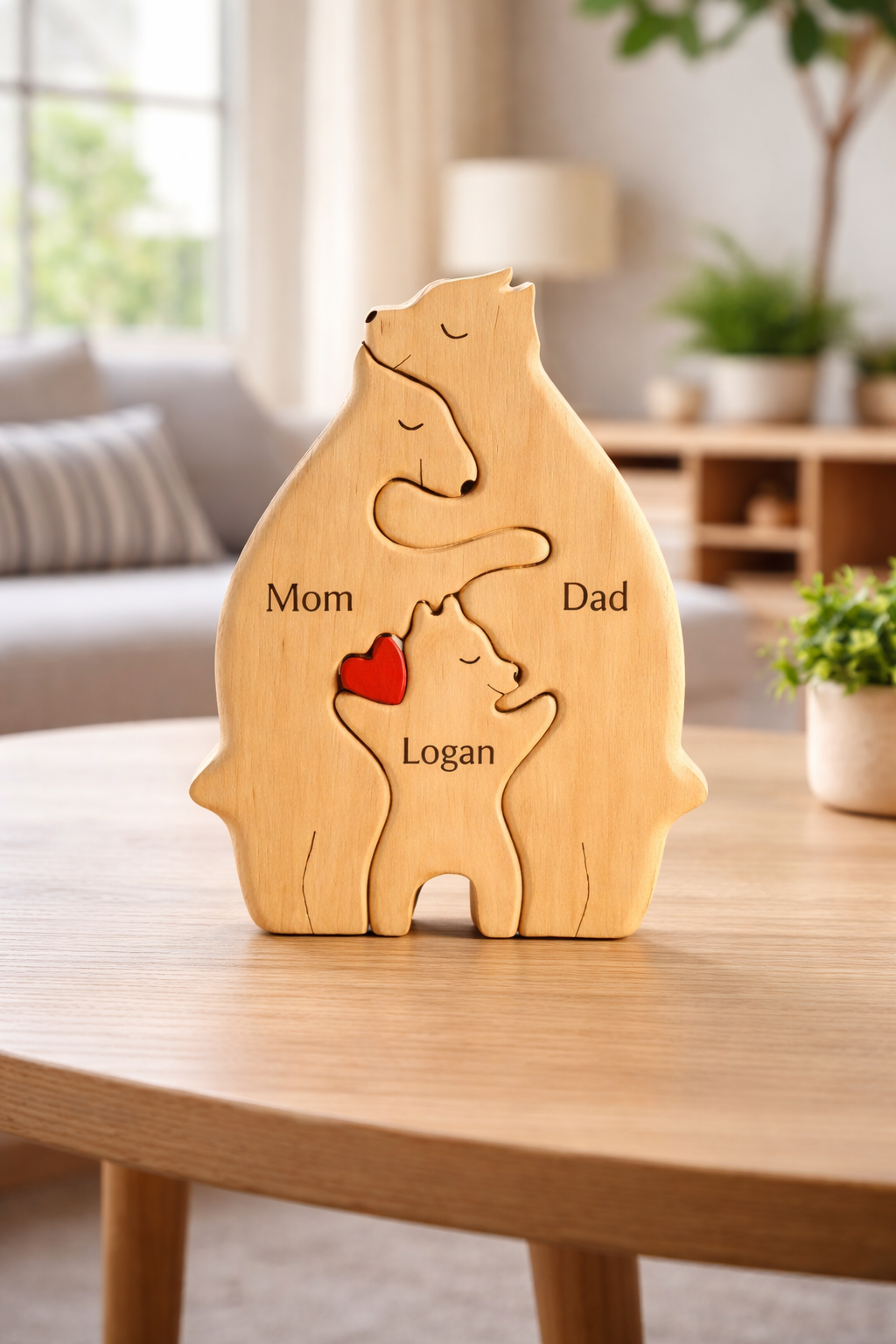 Bear Family Stand Up Puzzle