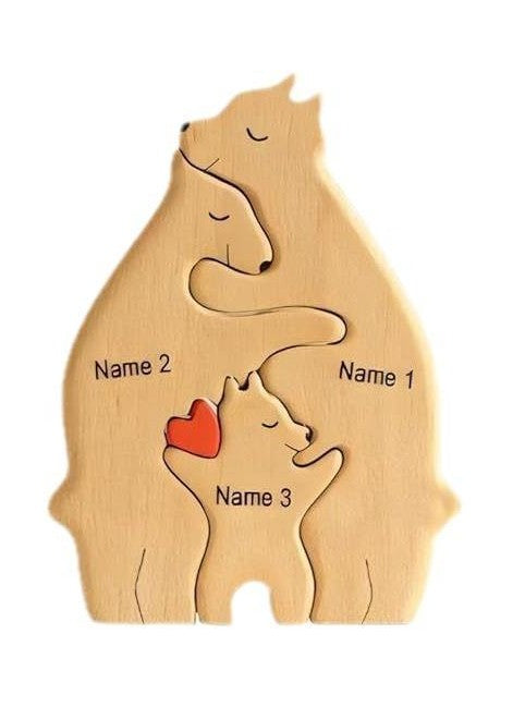 Bear Family Stand Up Puzzle