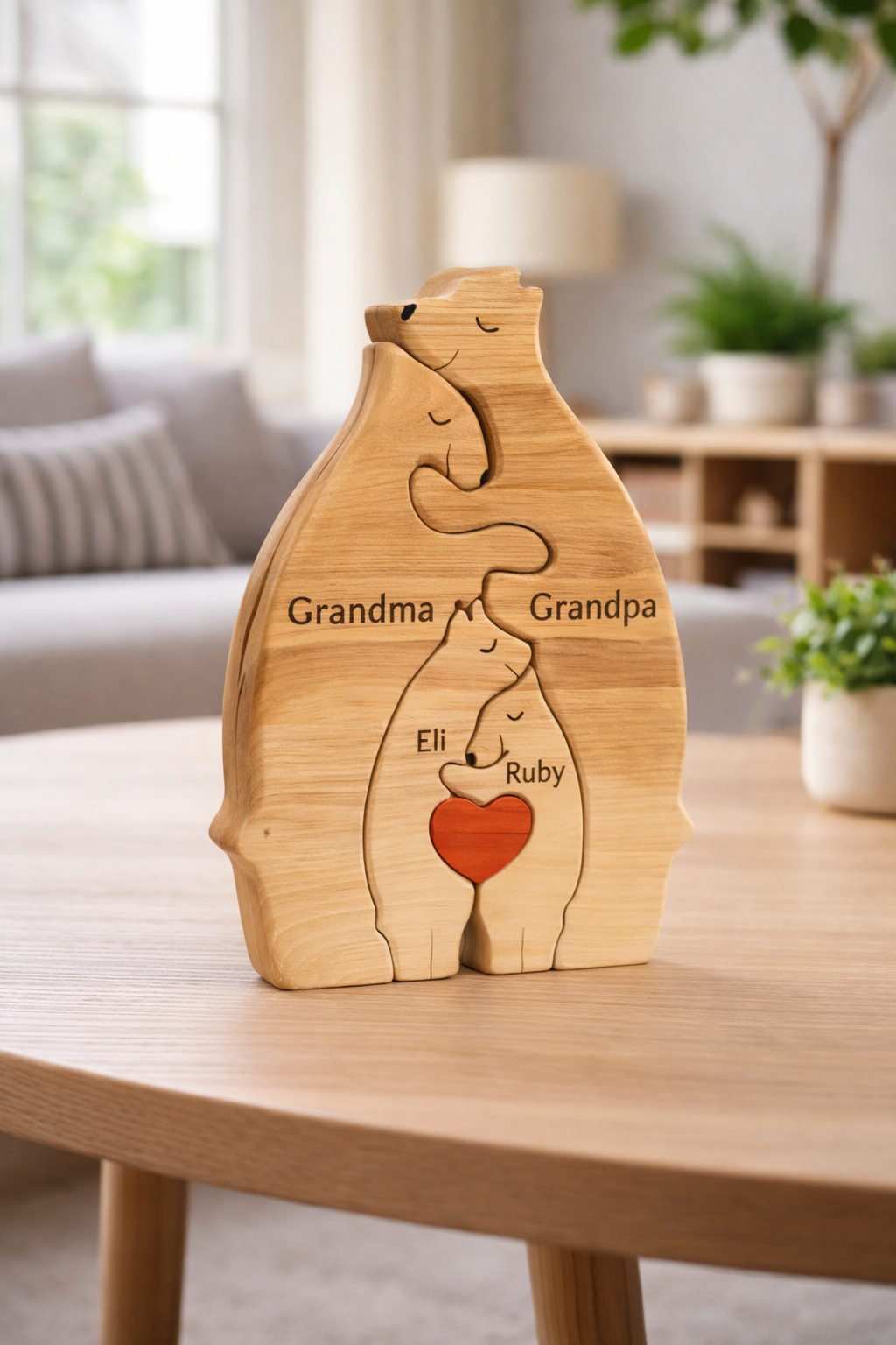 Bear Family Stand Up Puzzle