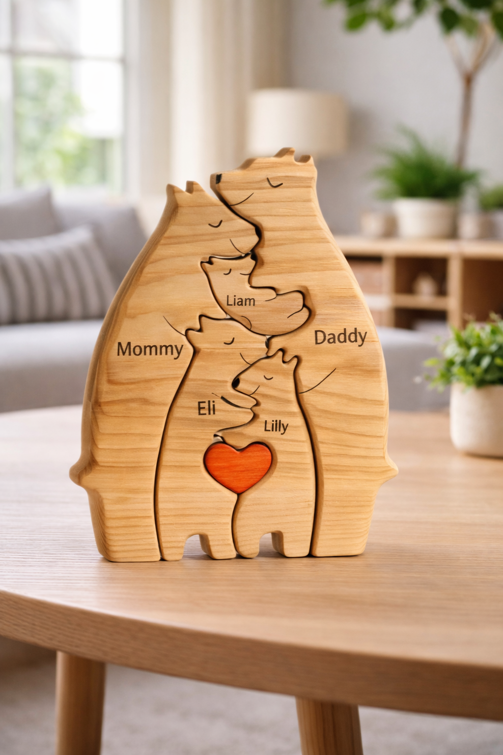 Bear Family Stand Up Puzzle