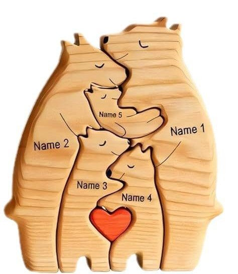 Bear Family Stand Up Puzzle
