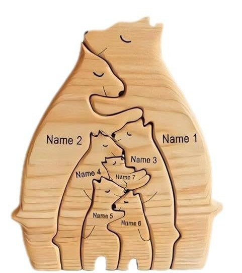 Bear Family Stand Up Puzzle