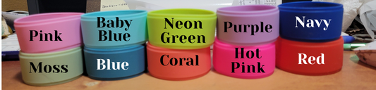 Bottle Bands Straight and Wavy - 10 Colors to Choose From