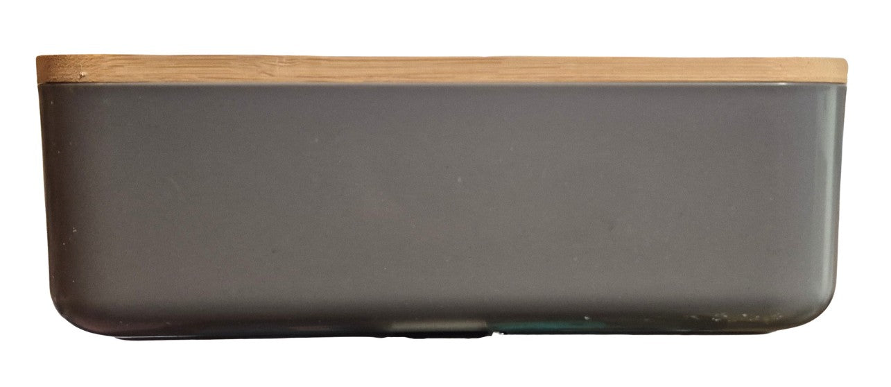 Wood Top Bento Box - Cream or Gray