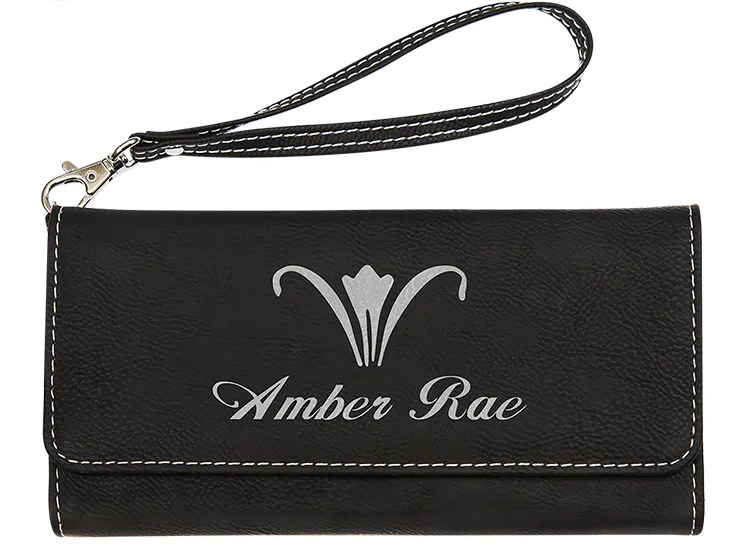 Women's Leatherette Wallets w/ Strap