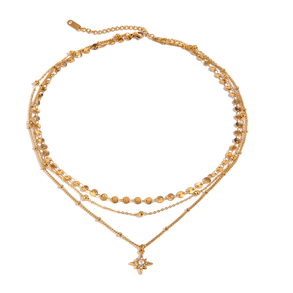 The Celeste Layered Necklace