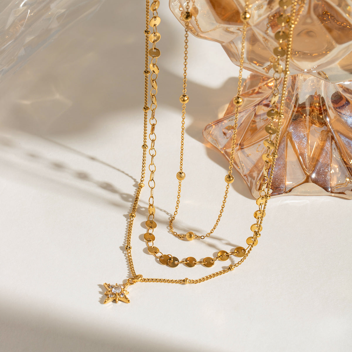 The Celeste Layered Necklace