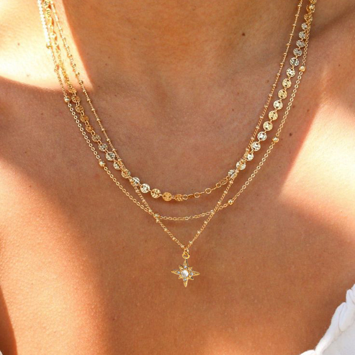 The Celeste Layered Necklace