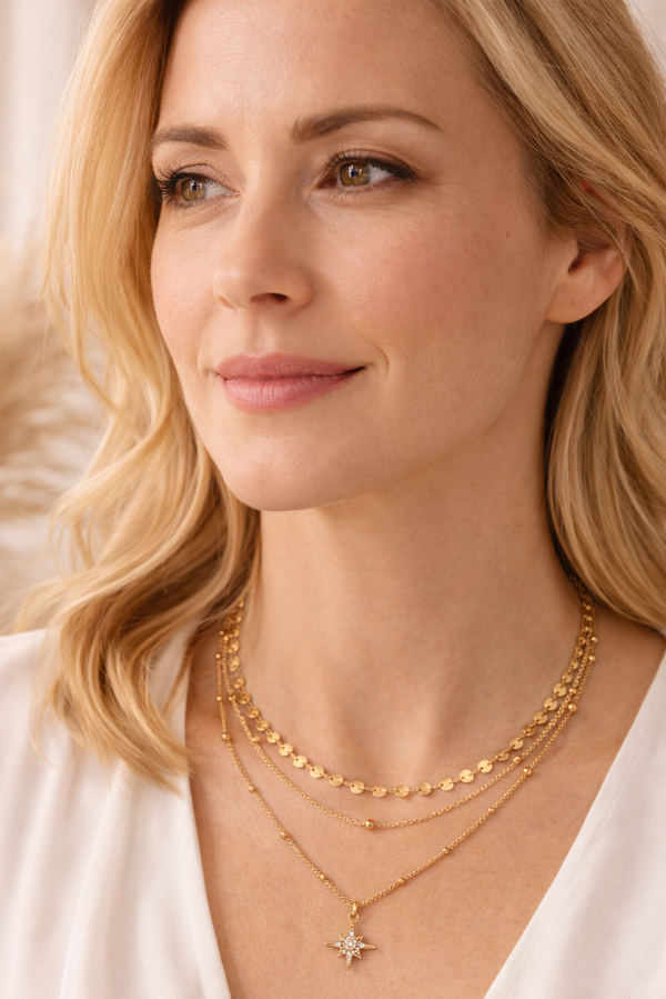 The Celeste Layered Necklace
