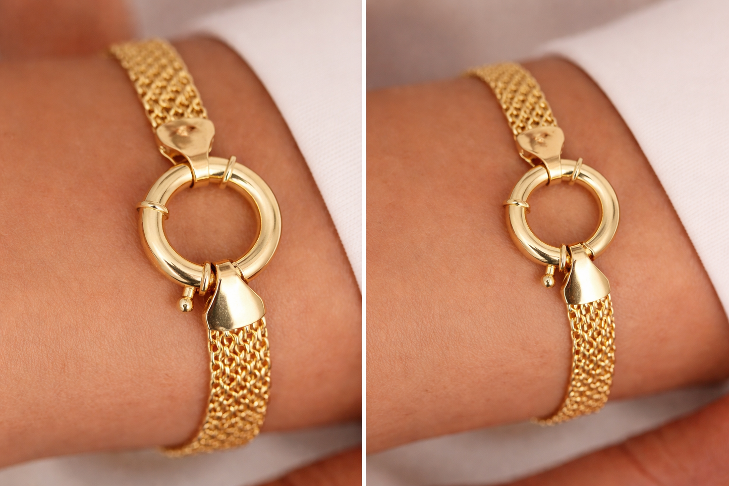 The Monroe Mesh Bracelet