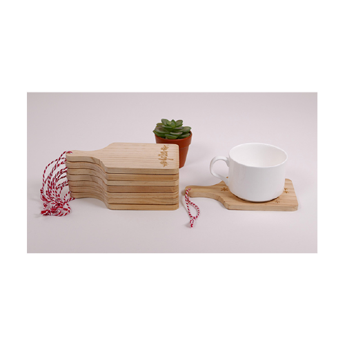 Mini Cutting Board Coasters 4 pk.