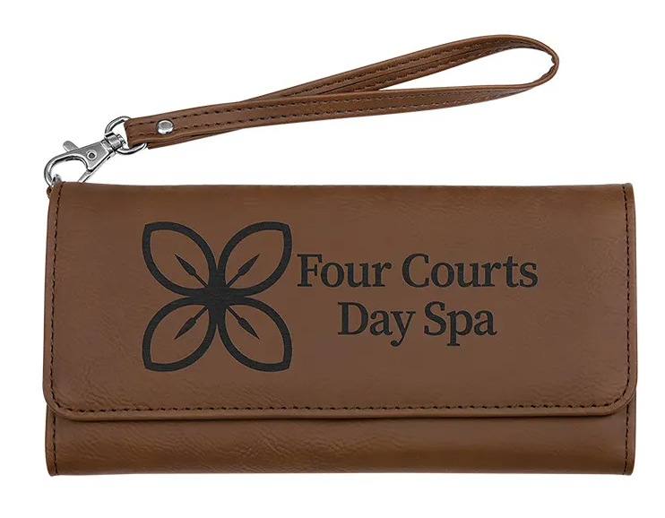 Women's Leatherette Wallets w/ Strap