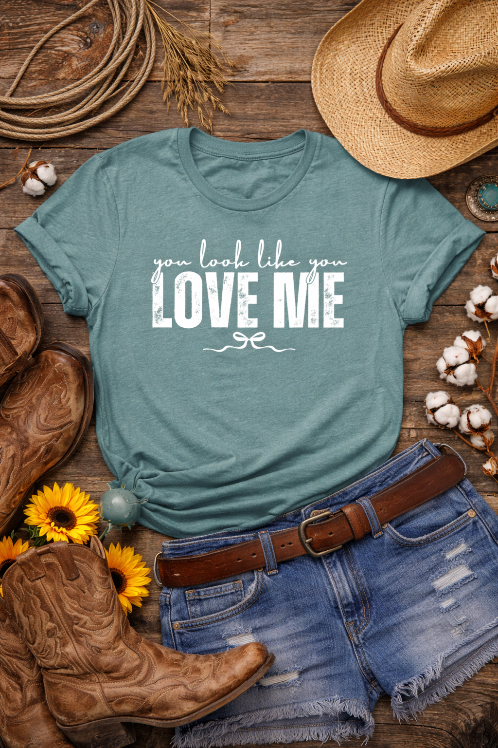 You Look Like You Love Me Shirt | Country Graphic Tee | Cute Flirty T-Shirt