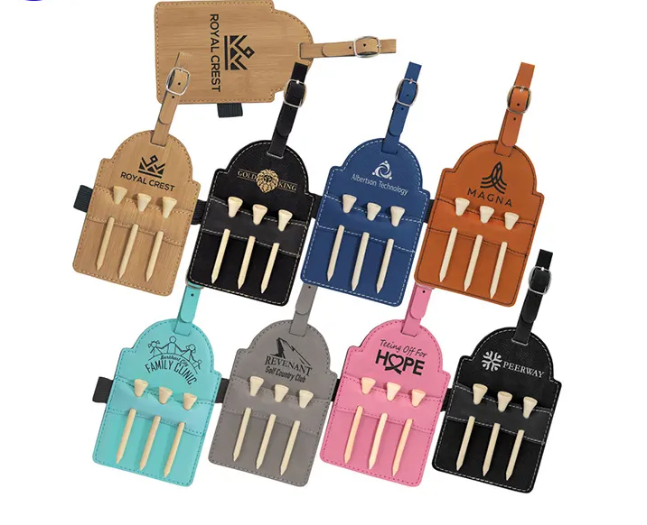 Golf Bag Tags w/ Tees