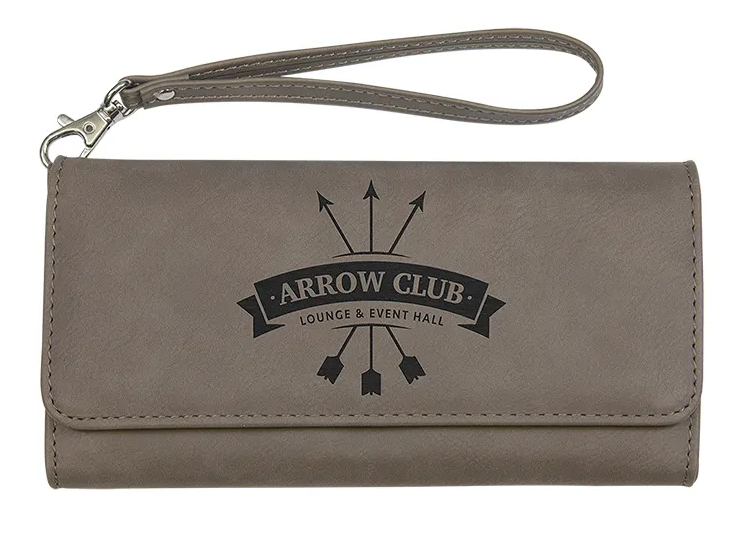 Women's Leatherette Wallets w/ Strap