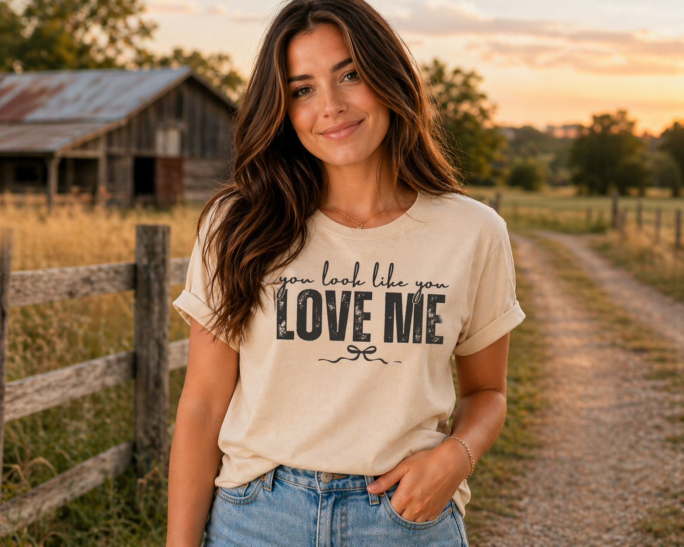 You Look Like You Love Me Shirt | Country Graphic Tee | Cute Flirty T-Shirt