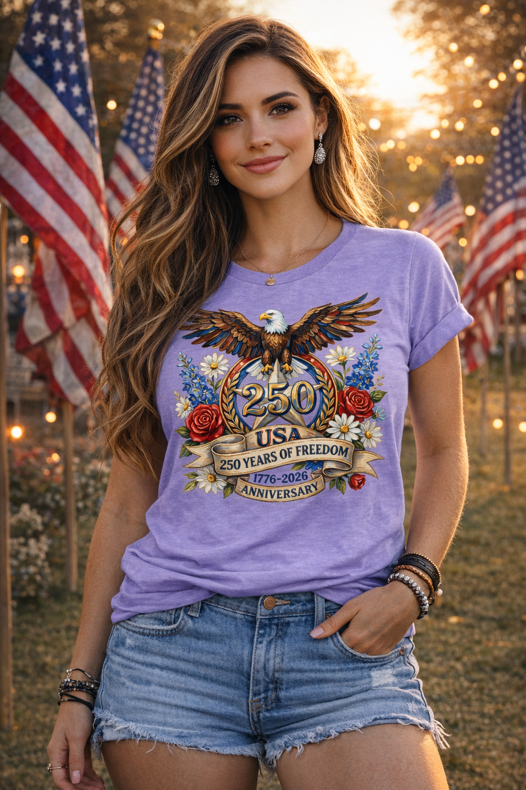 America's 250th Anniversary Women's Floral