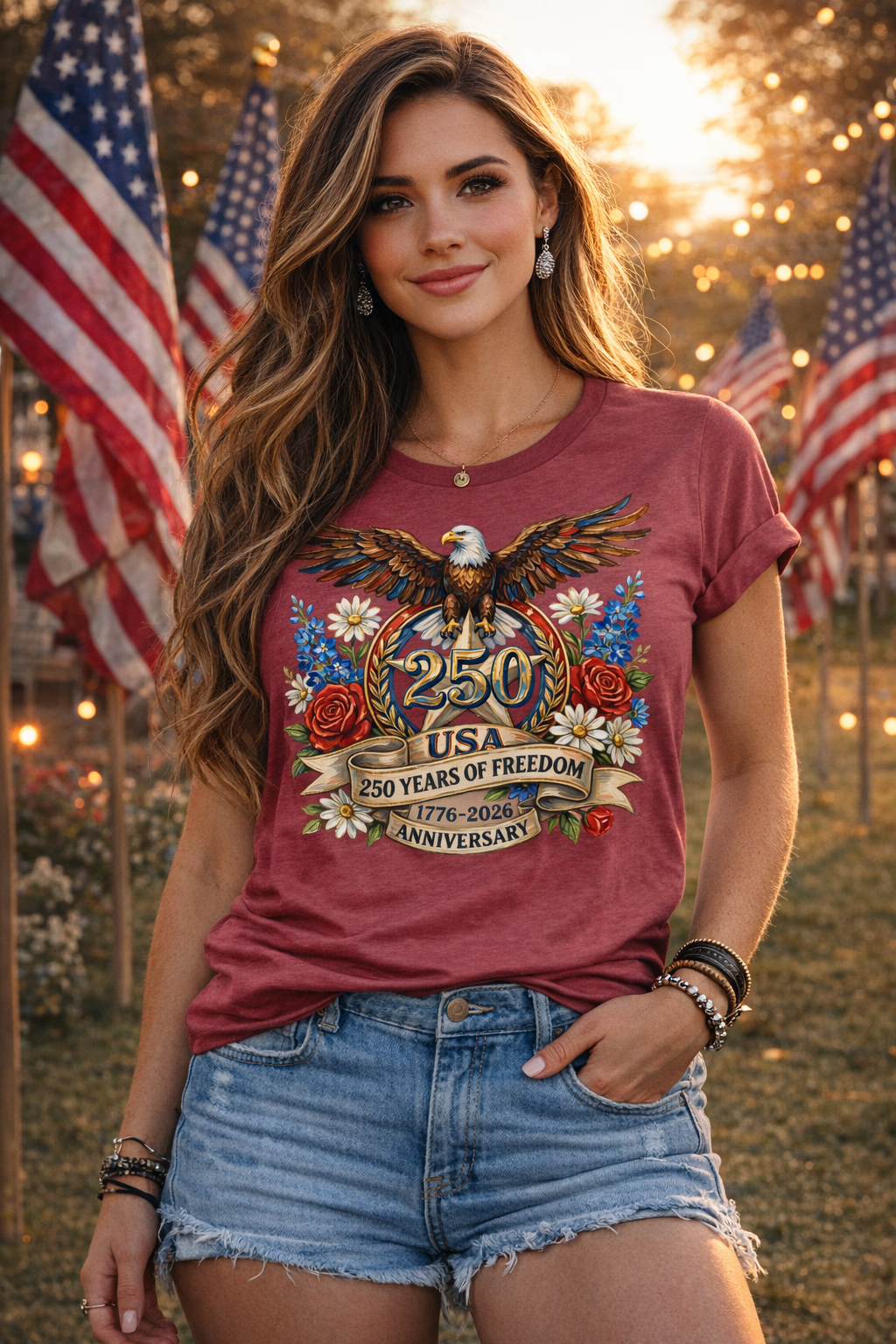 America's 250th Anniversary Women's Floral