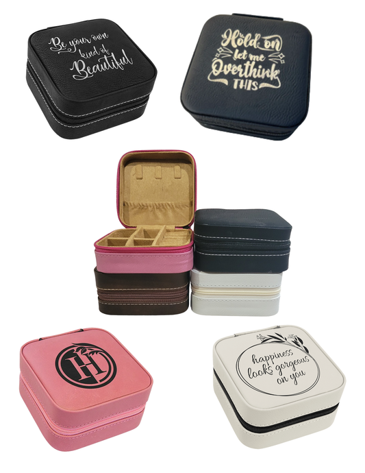 Travel Jewelry Box - Leatherette