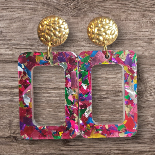 The Kaleidoscope Statement Earrings