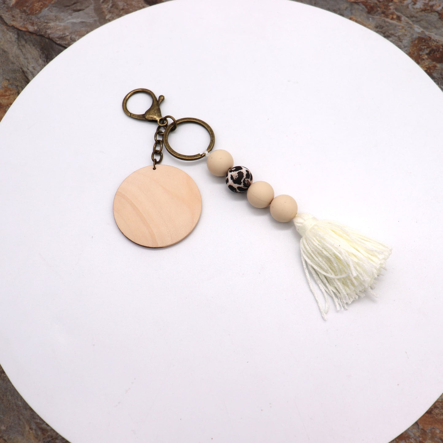 Boho Silicone Keychain - 5 Colors To Choose From