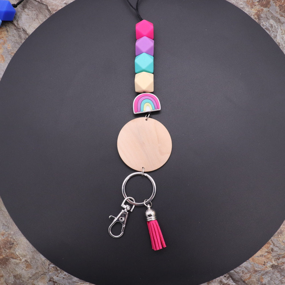 Rainbow Lanyard - 4 Colors To Choose From