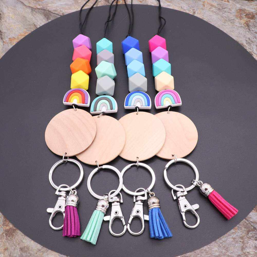 Rainbow Lanyard - 4 Colors To Choose From