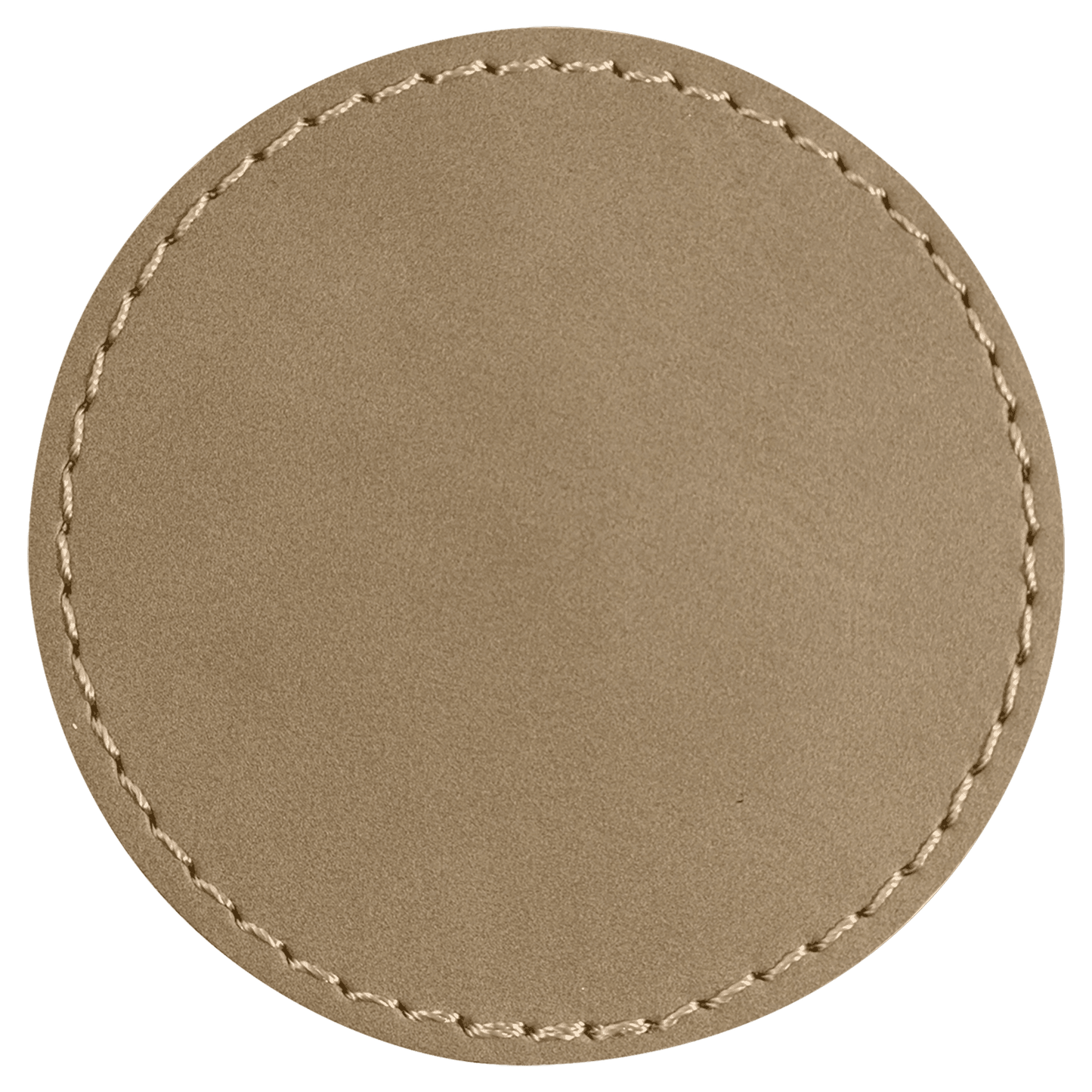 Light Brown Engraves Black Leatherette Patches - Heat Activated Adhesive - 10 pk. Various Shapes & Sizes