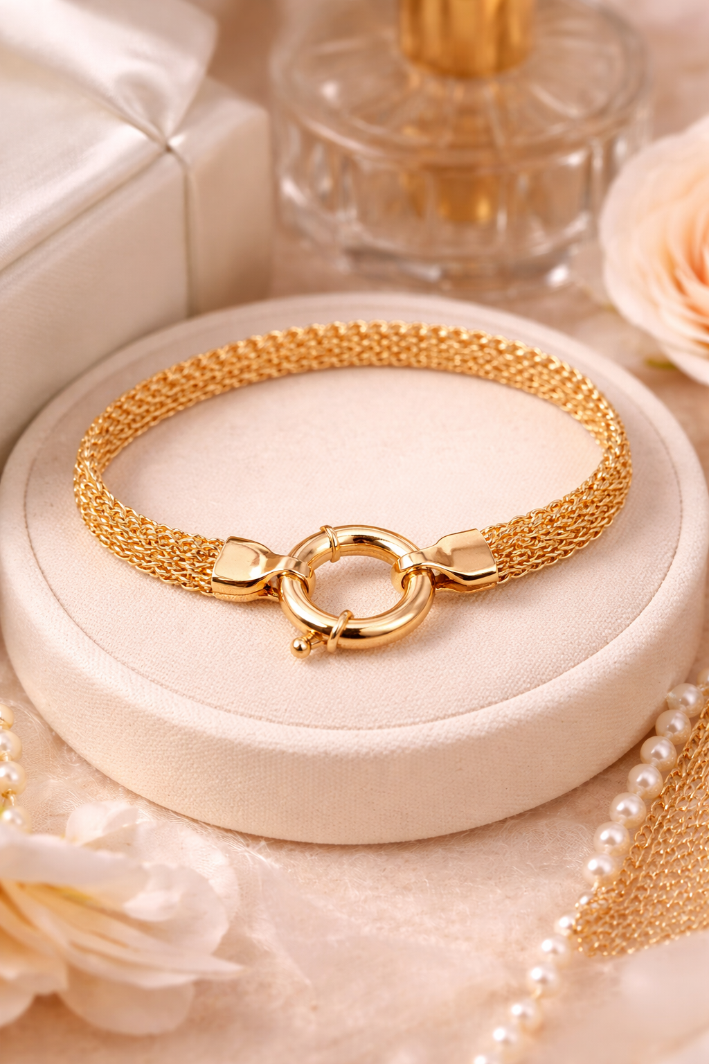 The Monroe Mesh Bracelet