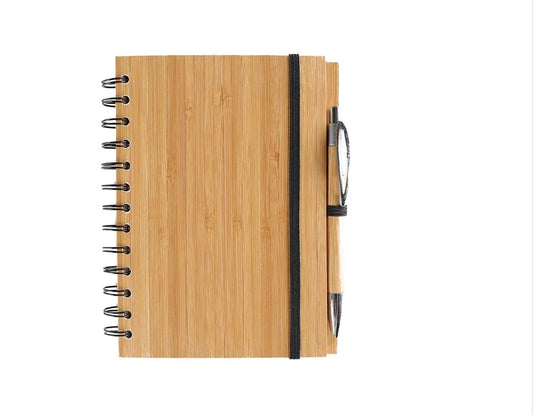 Notebook - Bamboo w/ Bamboo Pen