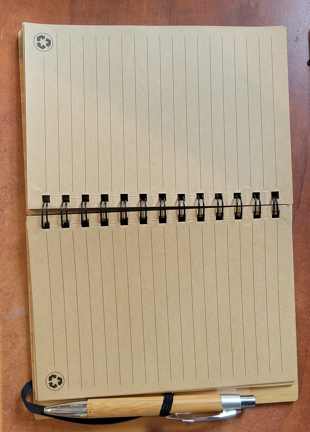 Notebook - Bamboo w/ Bamboo Pen