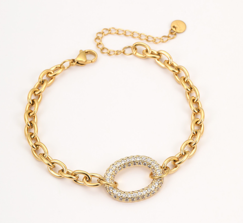 The Lena Oval Bracelet