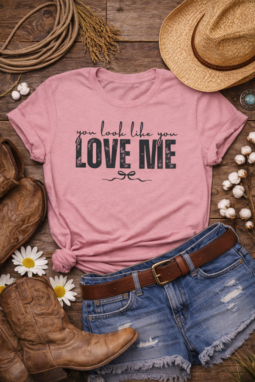 You Look Like You Love Me Shirt | Country Graphic Tee | Cute Flirty T-Shirt