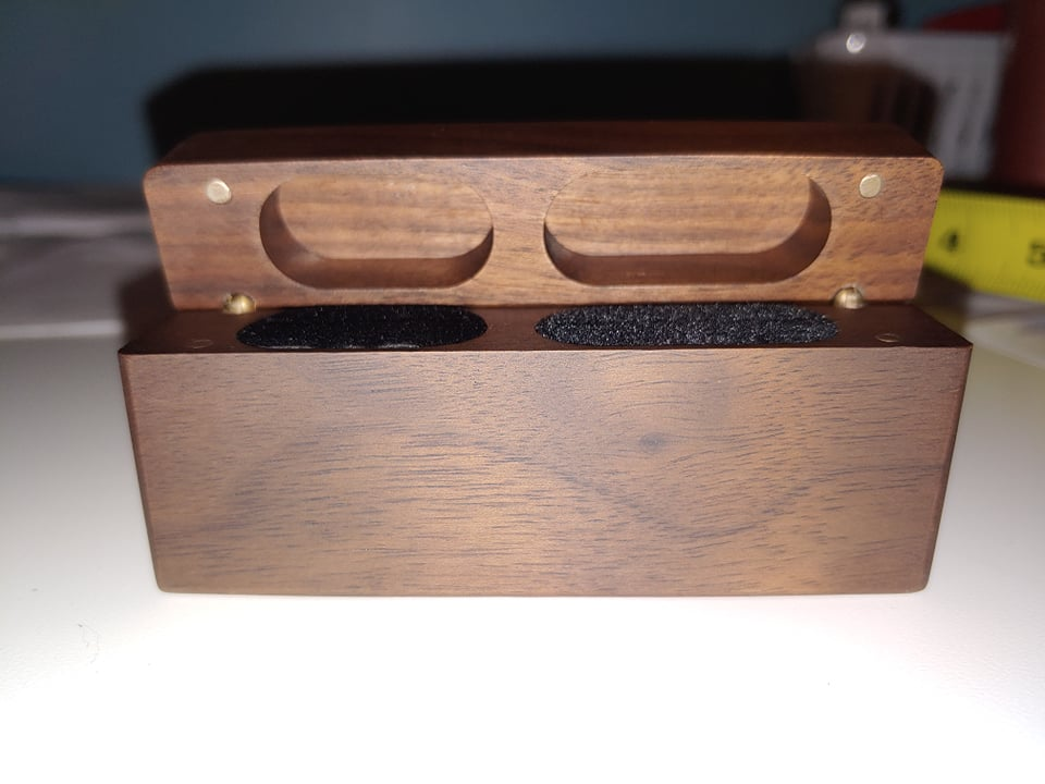 Ring Boxes - Walnut (Single or Double)