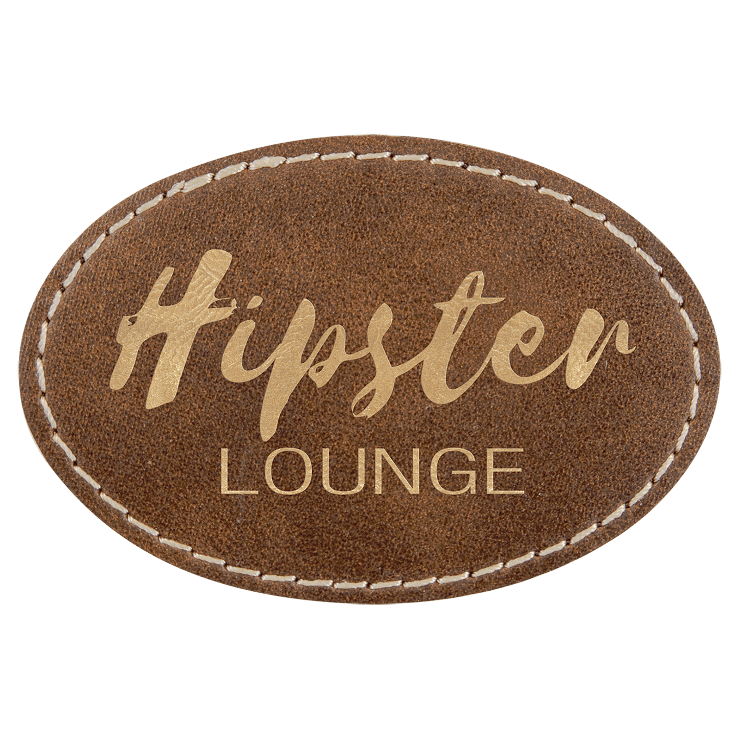 Rustic Engraves Gold Leatherette Patches - Heat Activated Adhesive - 10 pk. Various Shapes & Sizes