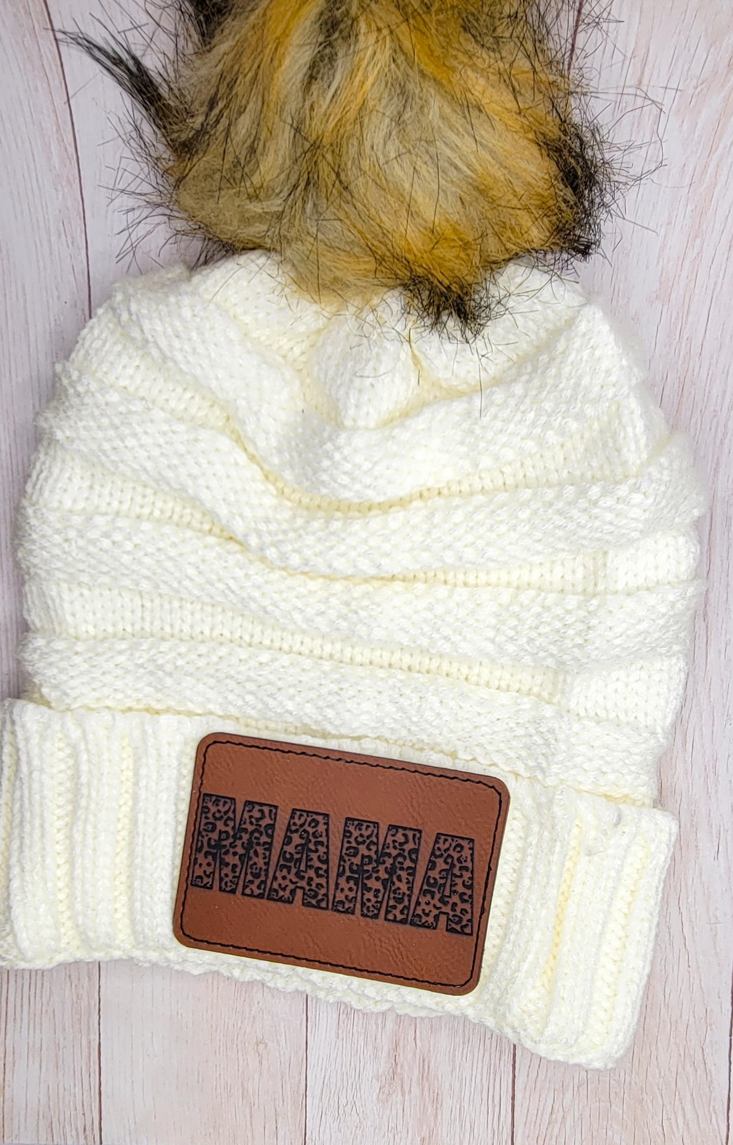 Kids Pom Pom Ski Hat