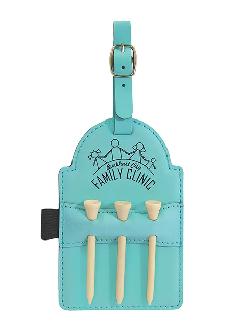 Golf Bag Tags w/ Tees