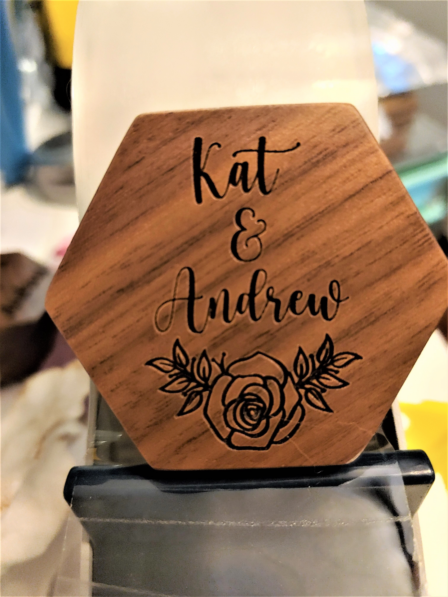 Ring Boxes - Walnut (Single or Double)