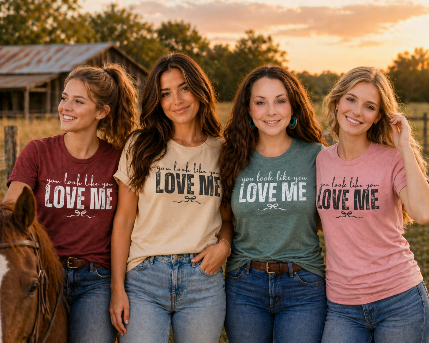You Look Like You Love Me Shirt | Country Graphic Tee | Cute Flirty T-Shirt